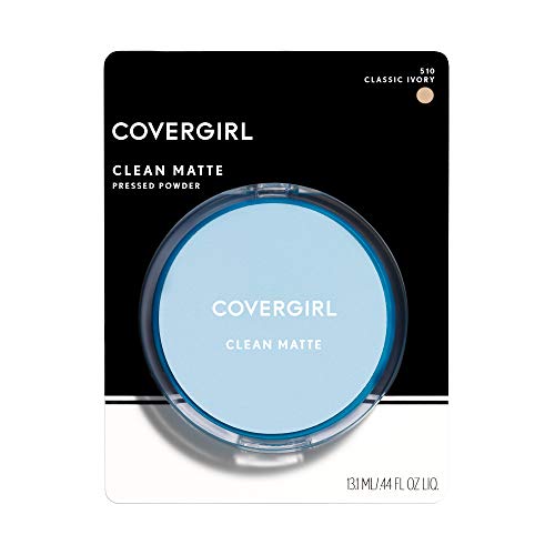 COVERGIRL Clean Matte Pressed Powder, Oil Control, .35 oz