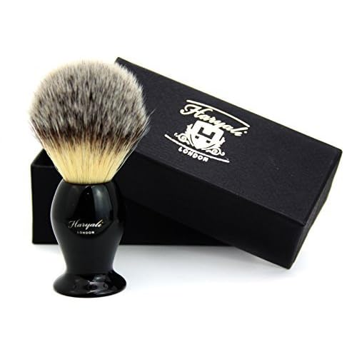 Shaving Brush Synthetic Badger Hair & Black Base Brush For Men