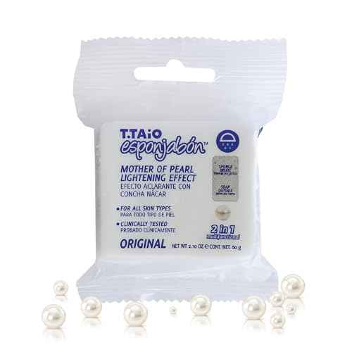 T.Taio Esponjabon Variety Pack Mini Travel Size Soap Sponges - 10 Mini Mother of Pearl Soaps Set - Tailored to Different Skincare Needs, Ideal for On-The-Go Cleanse