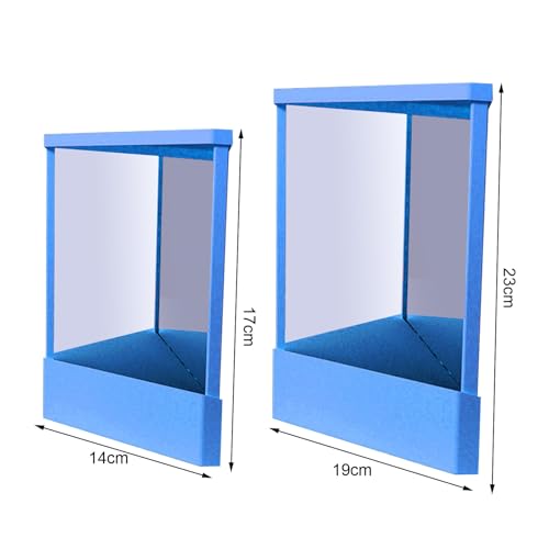 Talent Star Non-Reversing Tabletop Makeup Mirror with Blue Light Protection