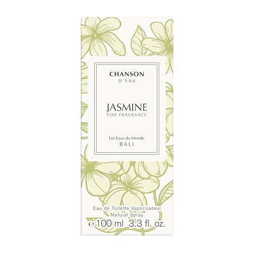 Chanson Jasmine Eau de Toilette 3.4 fl oz - White Floral Women's Fragrance