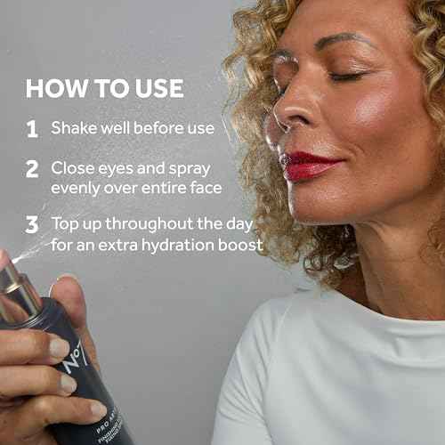 No7 Pro Artist Finishing Touch Setting Spray - Long-Lasting Finishing Spray for Face Makeup - Leaves a Radiant, Blurred, and Hydrated Finish (2.7 Fl Oz)