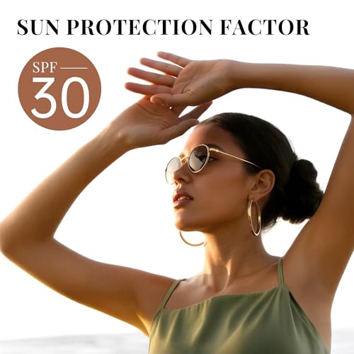 PHOFAY Matte Sunscreen Liquid Foundation SPF 30 (1.02 fl oz) - Long-Wearing Oil-Control, Concealing & Non-Greasy Buildable Coverage, Suitable for Most Skin Types, Daily & Outdoor Use (03#)