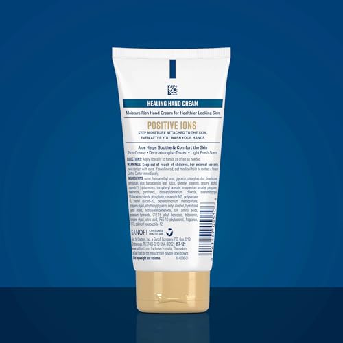 Gold Bond Healing Hand Cream 3 Oz with Aloe - Travel Size, Nourishing Moisturizer