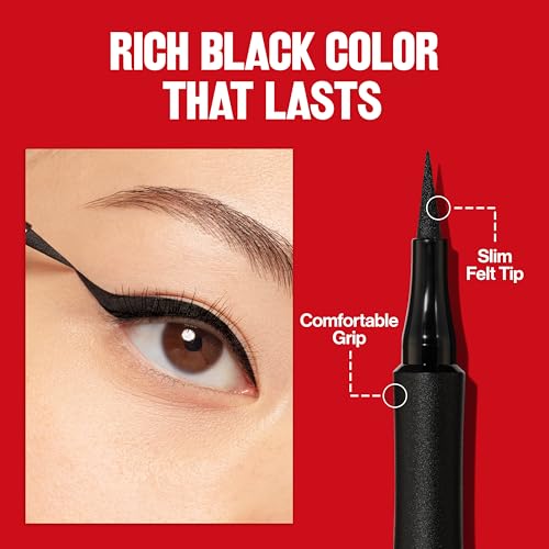Revlon ColorStay Sharp Line Waterproof Liquid Eyeliner - Blackest Black