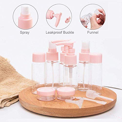 Vitog TSA Approved Travel Bottles Kit, 11-Piece Leak Proof Toiletry Set