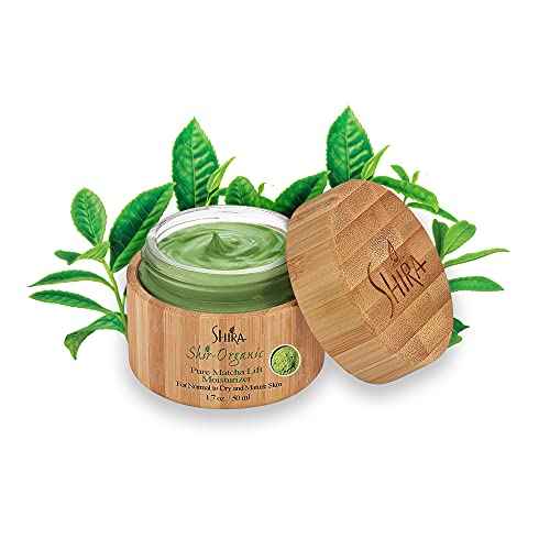 Shira Shir-Organic Green Tea Matcha Lift Face Moisturizer For Hydrating Nourished Rejuvenate Skin And Increasing Cell Turnover.(50ml)