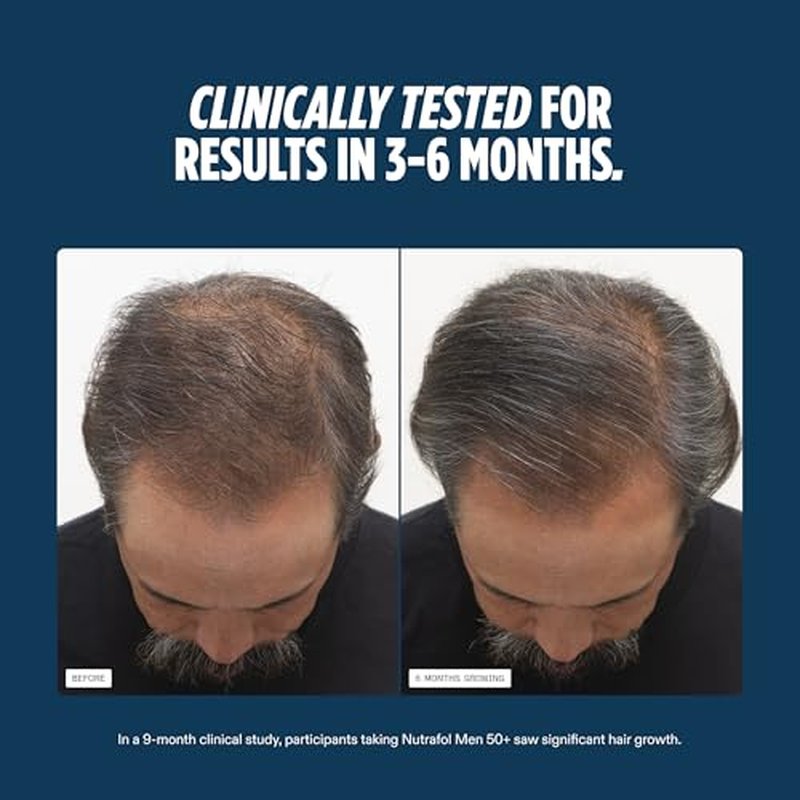 Nutrafol Men 50+ Hair Growth Supplements - 1 Month Supply