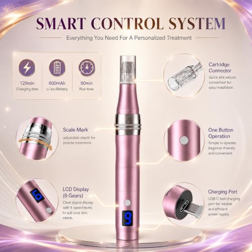 Microneedle Derma Roller Pen 0.25mm for Home Skincare
