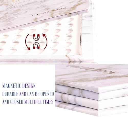 Acycoin2A 160 Nail Color Display Book Chart with 240 Nail Tips UV Gel Polish Color Card Board (A)