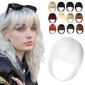 Cephermer 18" 20" Clip-In Ponytail Extension - Curly & Straight Synthetic Hairpiece in Light Brown & Ash Blonde