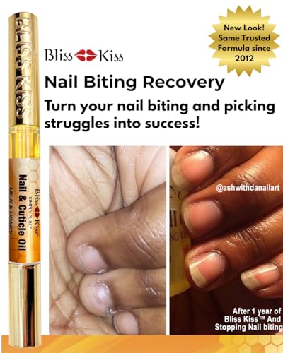 Bliss Kiss Simply Pure Cuticle Oil Pen - Milk & Honey Jojoba Formula