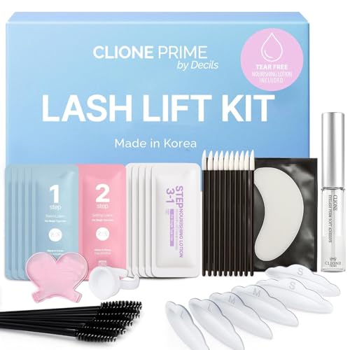 Korean Lash Lift Kit - 5 Sets for At-Home Eyelash Perming