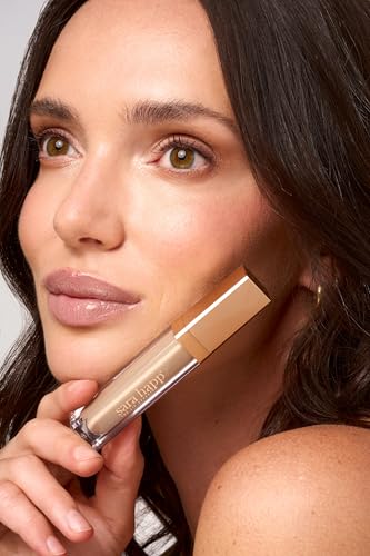 Sara Happ Lip Slip Luxe Gloss Nude - Moisturizing Lip Gloss, 0.21 Oz
