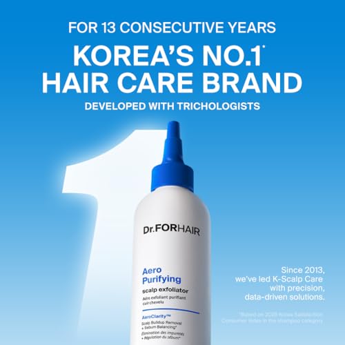 Dr.FORHAIR Aero Purifying Scalp Exfoliator - 6.76 fl oz Deep Cleansing Treatment