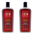 AMERICAN CREW Shampoo for Men,Daily Deep Moisturizer,Naturally Derived,Vegan Formula,Citrus Mint Fragrance,33.8 Fl Oz,(Pack of 2)