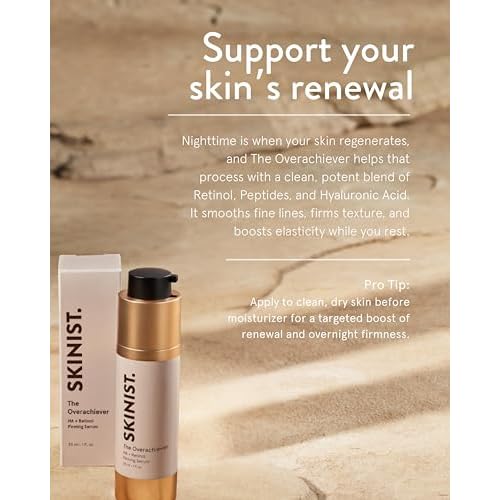 The Overachiever Hyaluronic Acid + Retinol Firming Serum ? Nighttime Anti-Aging & Hydrating Formula