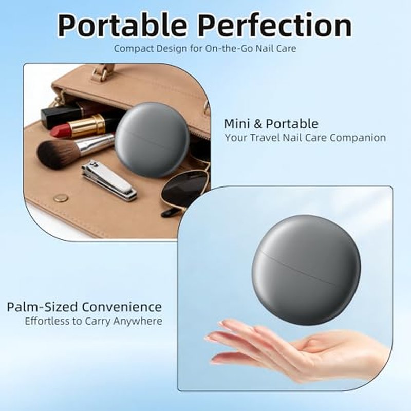 3 in 1 Automatic Electric Nail Clipper for Seniors - Safe & Quiet