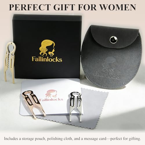 3 Pcs French Hair Pins for Women - Elegant & Durable Metal U Pins