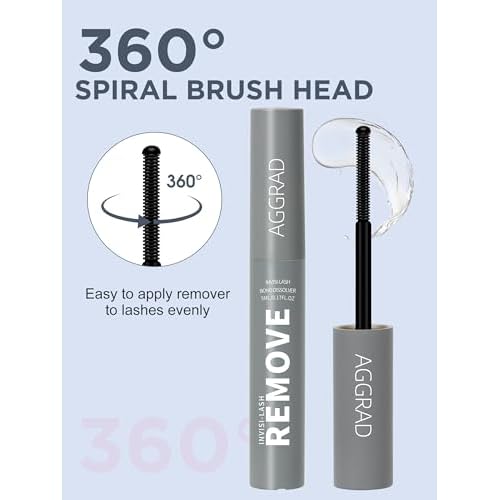 REUSE LASHES Nourish Cluster Lash Glue Remover, Just 30S Effectively Gentle Formula Eyelash Glue Remover for Lash Extensions Clusters Eyelash Adhesive Gel for Lash Clusters 5ML