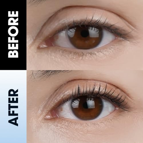 AirFixing Mascara ? Smudge-Resistant Tubing Formula | 0.5mm Precision Brush | Patented Air-Sealed Container to Reduce Drying | Easy Warm-Water Removal | 8.5g | Made in Korea (Black) (Black)