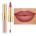 MAKI YIKA Matte Lip Liner & Liquid Lipstick Set - Long Lasting, Waterproof