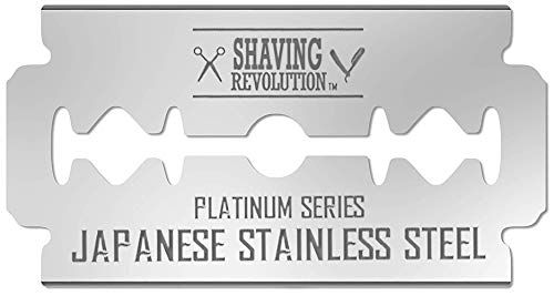 SHAVING REVOLUTION Double Edge Razor Blades - 50 Count