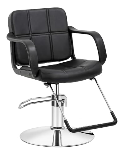 Artist Hand Hydraulic Barber Chair with 360 Swivel