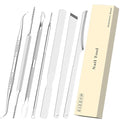7-Piece Ingrown Toenail Removal Kit - Stainless Steel Pedicure Tools