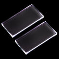 Glass Nail Art Palette 2-Pack | Makeup Mixing Board