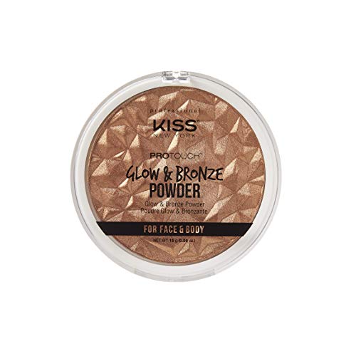 KISS NEW YORK Pro Touch Glow & Bronze Powder for Face & Body- KPBP01 (Powder-Medium)