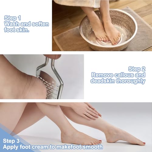 Pedicure Foot File Callus Remover T1 Foot Scrubber for Cracked Heels - Untrytb