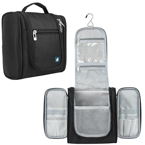 PAVILIA Hanging Toiletry Bag for Travel - Large Makeup Organizer
