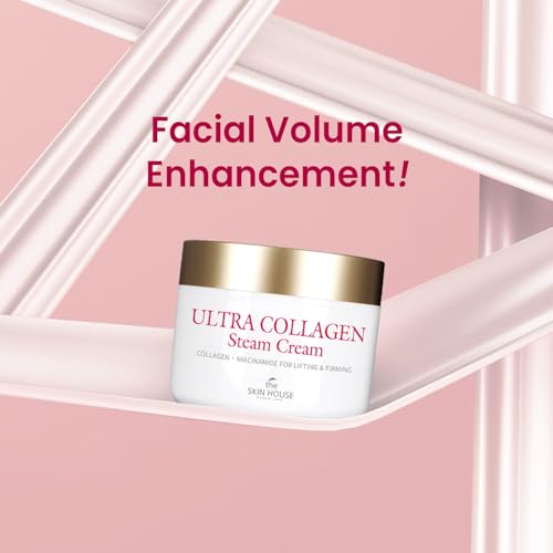 The Skin House Ultra Collagen Steam Cream ? Firming Collagen & Retinol Moisturizer with Niacinamide | Deep Hydration & Wrinkle Care | Korean Skincare Cream for Smooth, Radiant Skin | 50ml / 1.69 fl oz