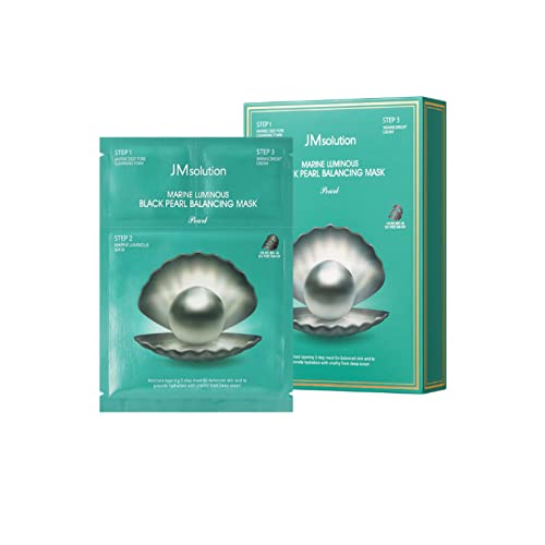 JMSolution 3 step Spa care Face Mask bundle -Marine Luminous Pearl Moisture & Balace Mask Bundle 20EA