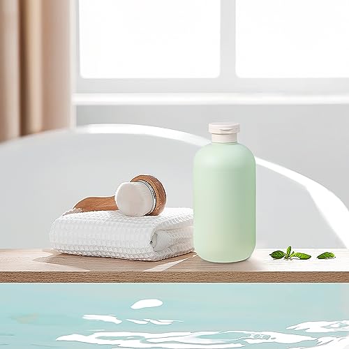 6.8oz Refillable Squeeze Bottles with Flip Cap (2 Pack)