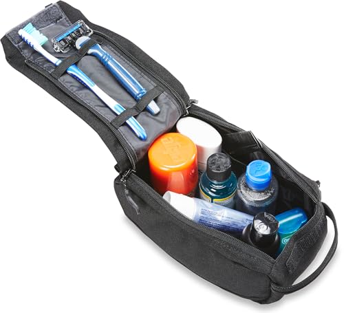 Dakine Medium Toiletry Bag Travel Organizer for Men - Black