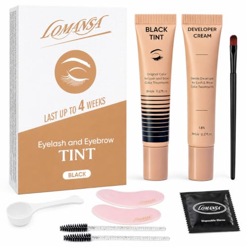 Lash Tint Kit Black - Lasting 4 Weeks