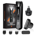 Manscape 3-In1 Body & Pubic Hair Trimmer for Men, IPX7 Waterproof Ball & Groin Shaver with LED Light, Electric Razor with Travel Pouch & USB Rechargeable, Christmas Gifts for Men