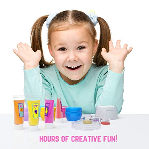 GirlZone DIY Lip Balm Making Kit - 25-Piece Craft Set for Girls