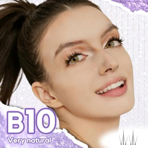 Bottom Lash Clusters Natural Clear Band 5mm+6mm 48pcs