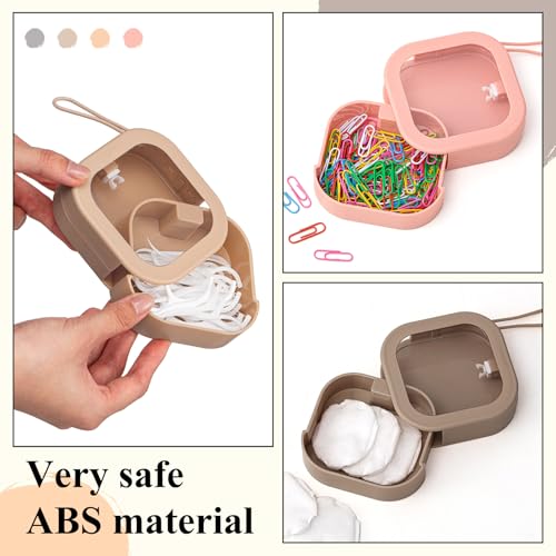 Kathfly Hair Tie Organizer Set - 4 Portable Storage Cases