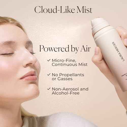 Laura Mercier Translucent Hydrating Setting Spray Ultra-Blur, Micro-Fine Blurring Face Mist, 24HR Shine Control, Natural Finish, Smudge & Transfer-Proof, Infused with Hyaluronic Acid + Niacinamide