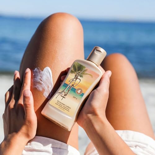 Panama Jack Sunscreen Tanning Lotion - SPF 4, PABA, Paraben, Gluten & Cruelty Free, Antioxidant Moisturizing Formula, 6 FL OZ (Pack of 6)