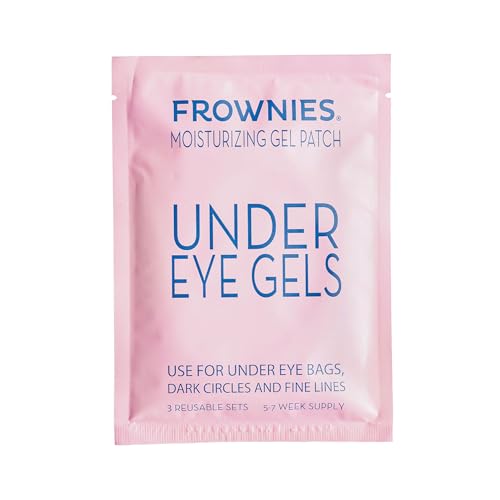 Frownies Cactus Collagen Under Eye Gels - Reusable Eye Patches (3 Sets)