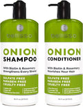 Onion Shampoo and Conditioner Set with Biotin for Thinning Hair