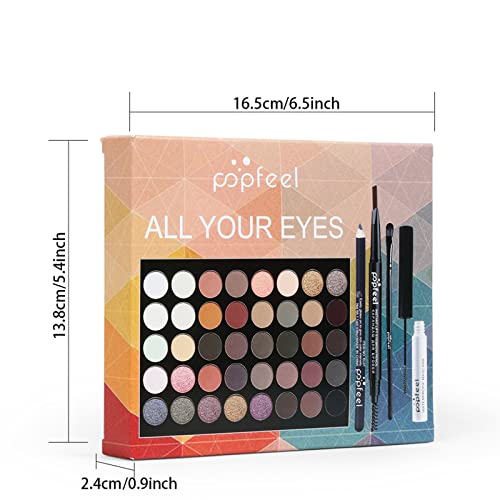 All-in-One Makeup Kit for Beginners | Eyeshadow, Mascara, Brushes