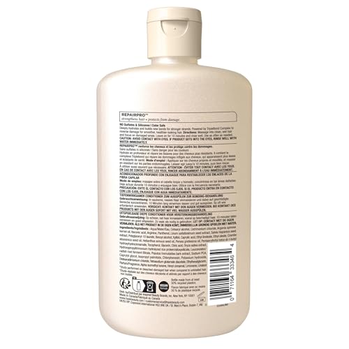 HASK Bond Building Rinse-Out Deep Conditioner with Triple Bond Complex & Argan Oil, Repairs Damage, Softens, Adds Moisture, Sulfate-Free, Cruelty-Free, Color-Safe ? 8 oz