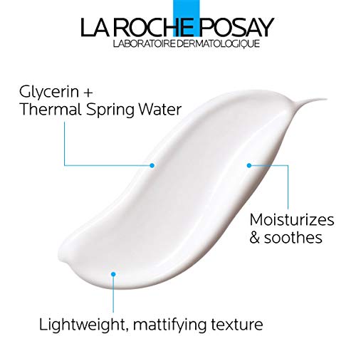 La Roche-Posay Toleriane Sensitive Face Moisturizer with Glycerin - Oil-Free, Soothing & Hydrating for Sensitive Skin