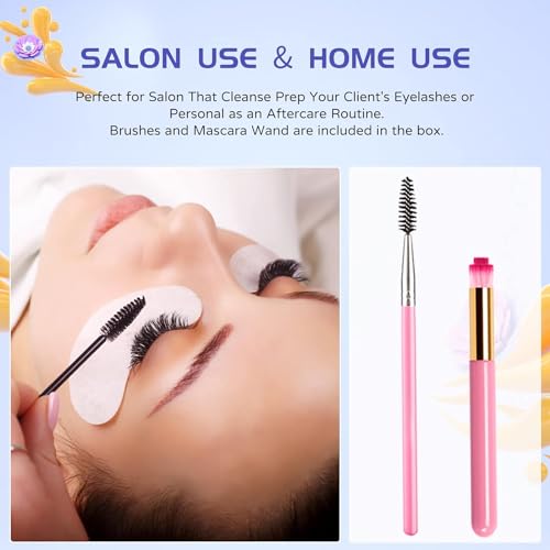 Lash Extension Shampoo 60ml + Brush & Rinse Bottle